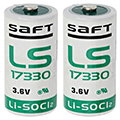 Saft LS17330 2/3A, Cylindrical Battery 2pk COMP-29-SAFT