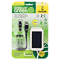 Ultralast Green AA Solar Charger - ULGSOLAR