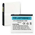 LG Shine 2 Replacement Battery BLI-1165-.8
