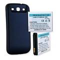 Samsung Galaxy S III Extended Replacement Battery Blue BLI-1258-4.2B