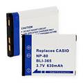 Casio NP-80 Camera Replacement Battery BLI-365
