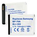 Samsung BP-70A Replacement Battery - BLI-382
