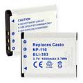 Casio NP-110 Replacement Battery BLI-383