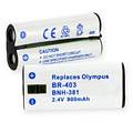 Olympus BR403 Replacement Battery BNH-381