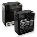 Rhino SLA9-6 Alarm, Medical or UPS Replacement Battery 6 volt 9 Ah