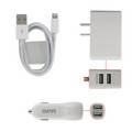 Dual USB Car / Home Charger Kit for Apple - USB-ACDC-2