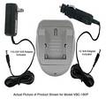 Sony NP-FM50,70,90 AC/DC LI-ION Replacement Charger - VBC-180P