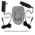 Nikon D100 and ENEL3  AC/DC Li-ION Replacement Charger - VBC-211P