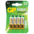 GP 15A-C4 AA Cell Super Alkaline 4-pack