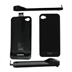 Apple iPhone 4 and 4S External Battery Power Case ( Black ) - 1500 mAh  - EBC-001-1.5B