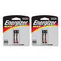 Energizer MAX AAAA 2 Packs of Two Batteries