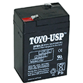 Toyo 3FM4.5 Sealed Lead Acid Battery 6V 4.5Ah F1 Terminals