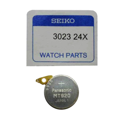 Seiko Capacitor 302324X DIY Kit with tools - Capacitor Solar Watch Group -  Watch Batteries - AA AAA batteries - Rechargeable Batteries - Discount  Batteries - Shipped Free in US