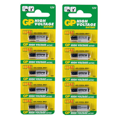 23A 10 Batteries - 23A Battery Group - Watch Batteries - AA AAA