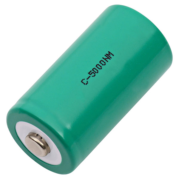 Rechargeable C Cell Battery NiMH 1.2V 5000mAh C5000NM