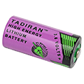 Tadiran 2/3 AA Lithium Battery 3.6 Volt 1450mAh - COMP-100