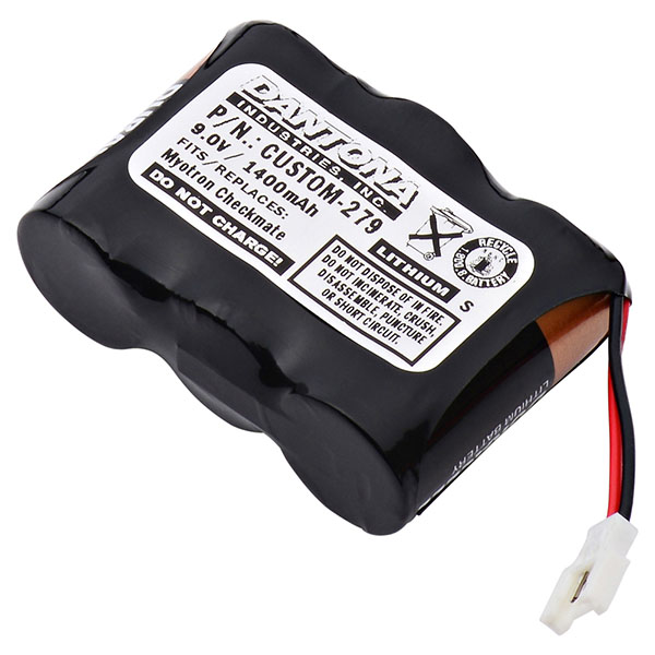 Arianne Myotron Checkmate Stun Gun Replacement Battery 9V 1400mAh