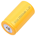 Rechargeable D Cell Battery NiCD 1.2V 5000mAh - D-5000