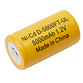 Dantona NiCD D Cell Battery 1.2V 5000mAh - D-5000FT-UL
