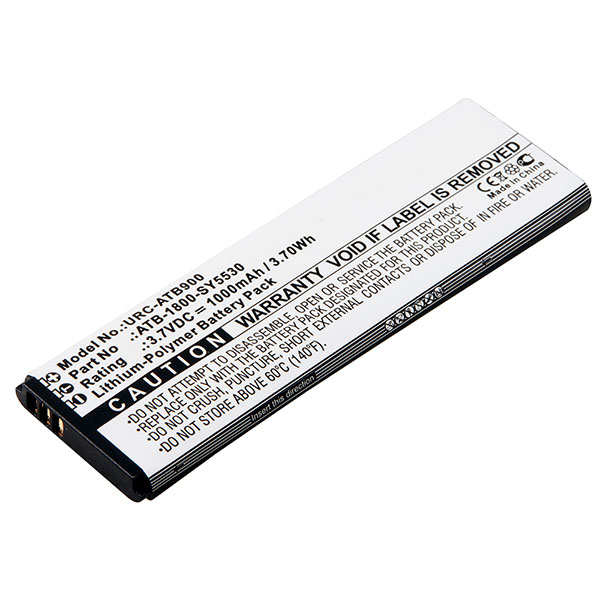 RTI T2i Remote Control Replacement Battery URCATB900 Remote