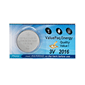 ValuePaq Energy CR2016 3V Lithium Batteries 1 Single Battery BOGO