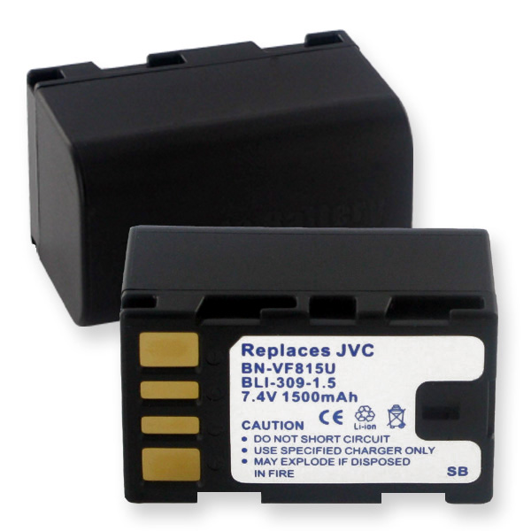 Jvc BNVF815 Replacement Battery BLI3091.5 Camcorder Batteries