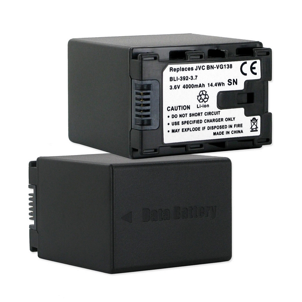 JVC BNVG138 Camcorder Replacement Battery BLI3923.7 Camcorder