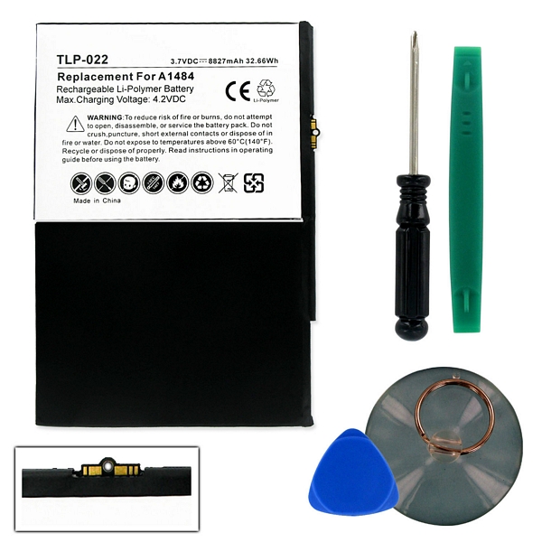 Apple A1484 Replacement Battery Tlp 022 Tablet Watch Batteries a Batteries Rechargeable Batteries Discount Batteries Shipped Free In Us