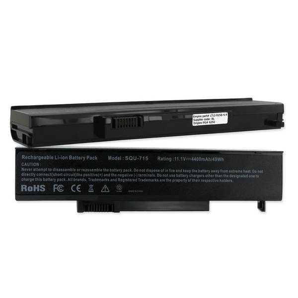 Gateway 934T2920F Laptop Replacement Battery LTLI92584.4 Laptop