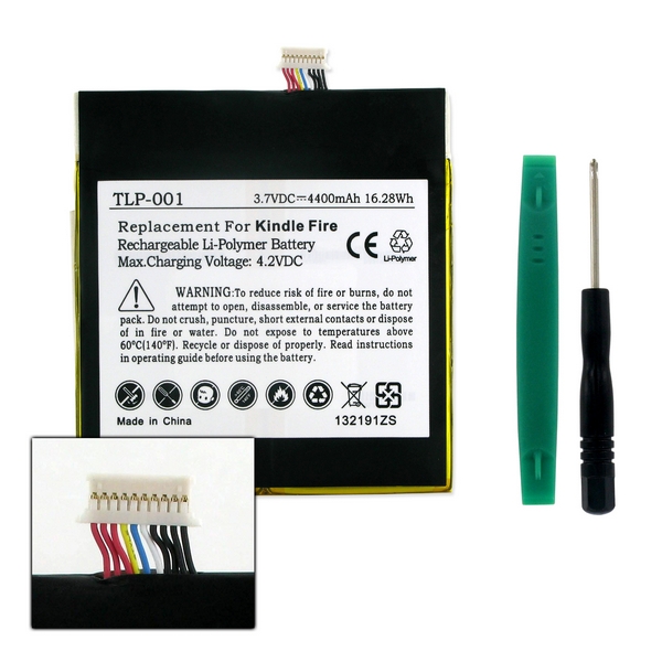 Amazon Kindle Fire D01400 Tablet Replacement Battery TLP001 Tablet
