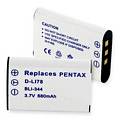 Pentax D-Li78 Ricoh DB-80 Replacement Battery BLI-344