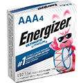 Energizer Ultimate Lithium AAA Battery 4-Pack - L92