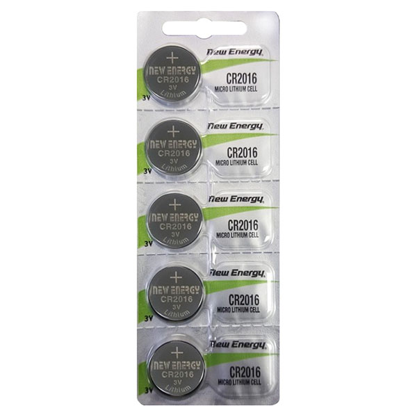 New Energy CR2016 5 Batteries - CR2016 Battery Group - Watch Batteries - AA  AAA batteries - Rechargeable Batteries - Discount Batteries - Shipped Free  in US