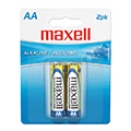 Maxell AA Alkaline Batteries AA 2-Pack - 723407