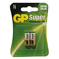 GP N Size Two (2) Pack Batteries LR1 E90 NEDA 910F