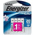 Energizer® Ultimate Lithium™ AAA Batteries 8 Pack AAA8 - L92SBP-8