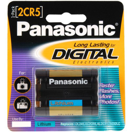 Panasonic 2CR5 Camera Battery made in USA - Camera & Photo