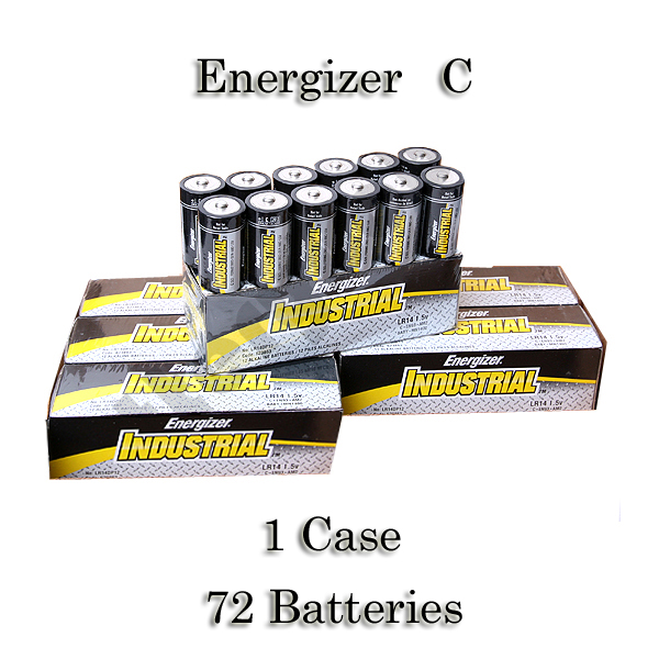Energizer Industrial Alkaline C Batteries LR14 EN93 MN1400 1.5V UK