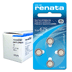Renata ZA675 Hearing Aid Batteries - Blue - Box of 60