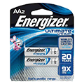 Energizer Ultimate Lithium AA Batteries (2-Pack) - L91BP-2