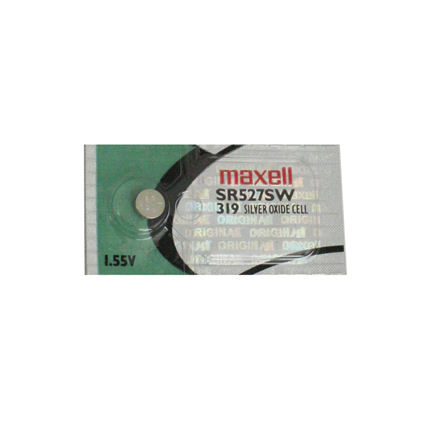 Maxell 319 SR527SW 1 Battery BOGO - Watch Batteries - Watch Batteries ...