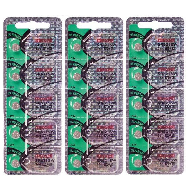 SR621SW (364) 10 Pcs - Maxell