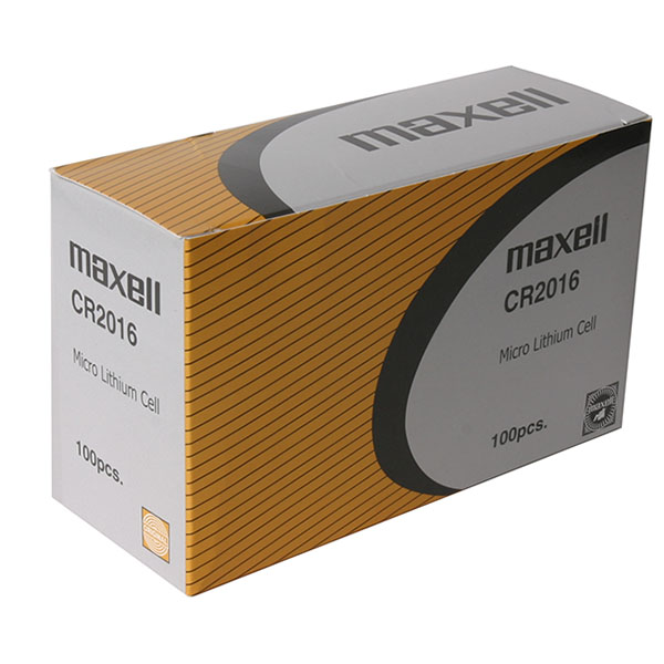 Maxell CR2016 100 Batteries - CR2016 Battery Group - Watch Batteries - AA  AAA batteries - Rechargeable Batteries - Discount Batteries - Shipped Free  in US